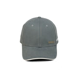 HEAD GEAR GREY RUSTIC METAL PATCH SANDWICH CAP