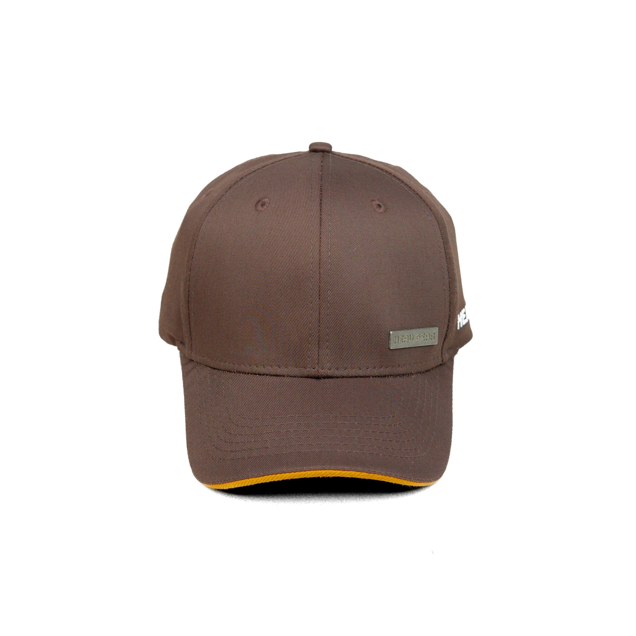 HEAD GEAR CHOCOALTE RUSTIC METAL PATCH SANDWICH CAP