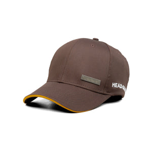 HEAD GEAR CHOCOALTE RUSTIC METAL PATCH SANDWICH CAP