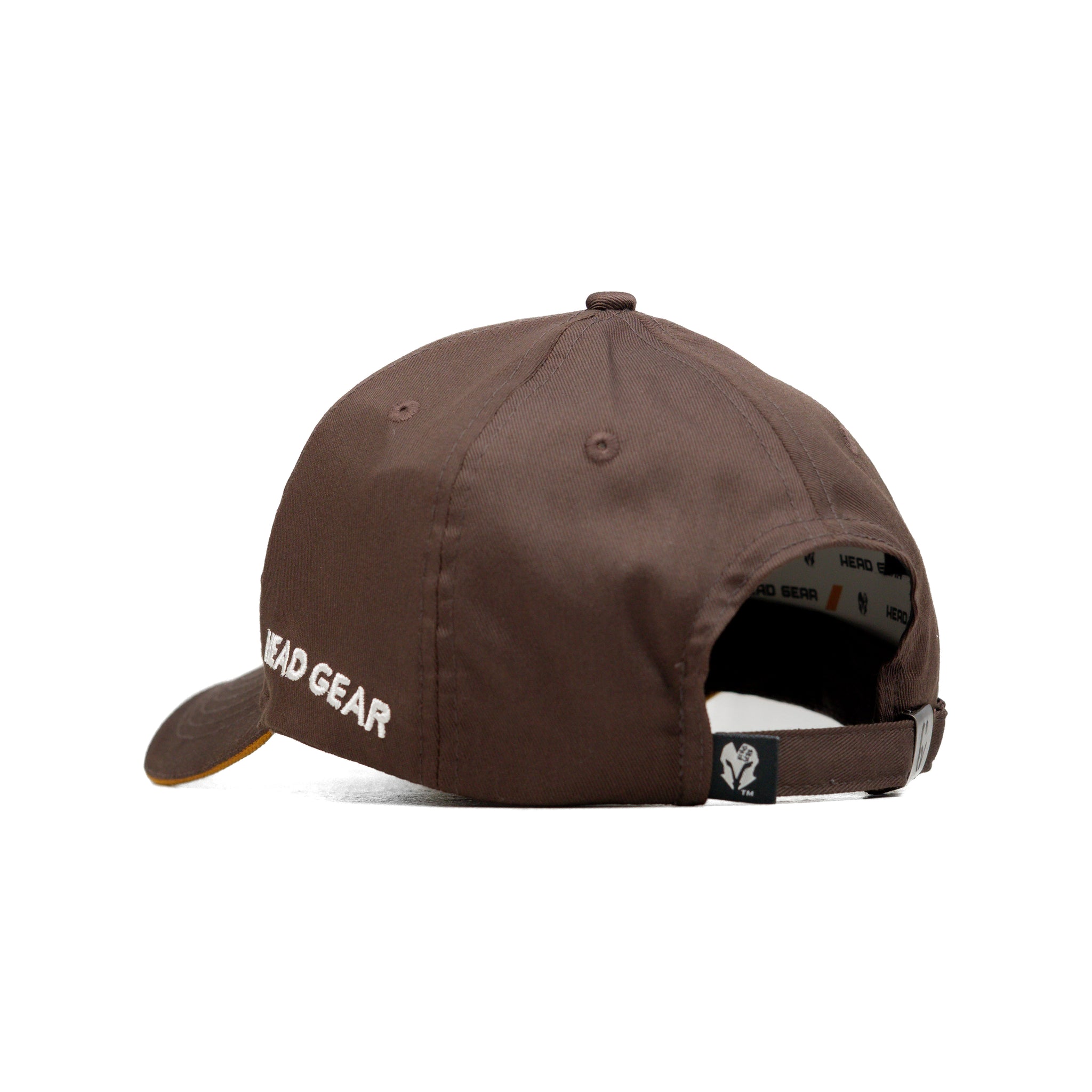 HEAD GEAR CHOCOALTE RUSTIC METAL PATCH SANDWICH CAP