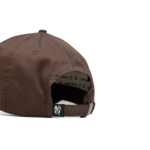 HEAD GEAR CHOCOALTE RUSTIC METAL PATCH SANDWICH CAP