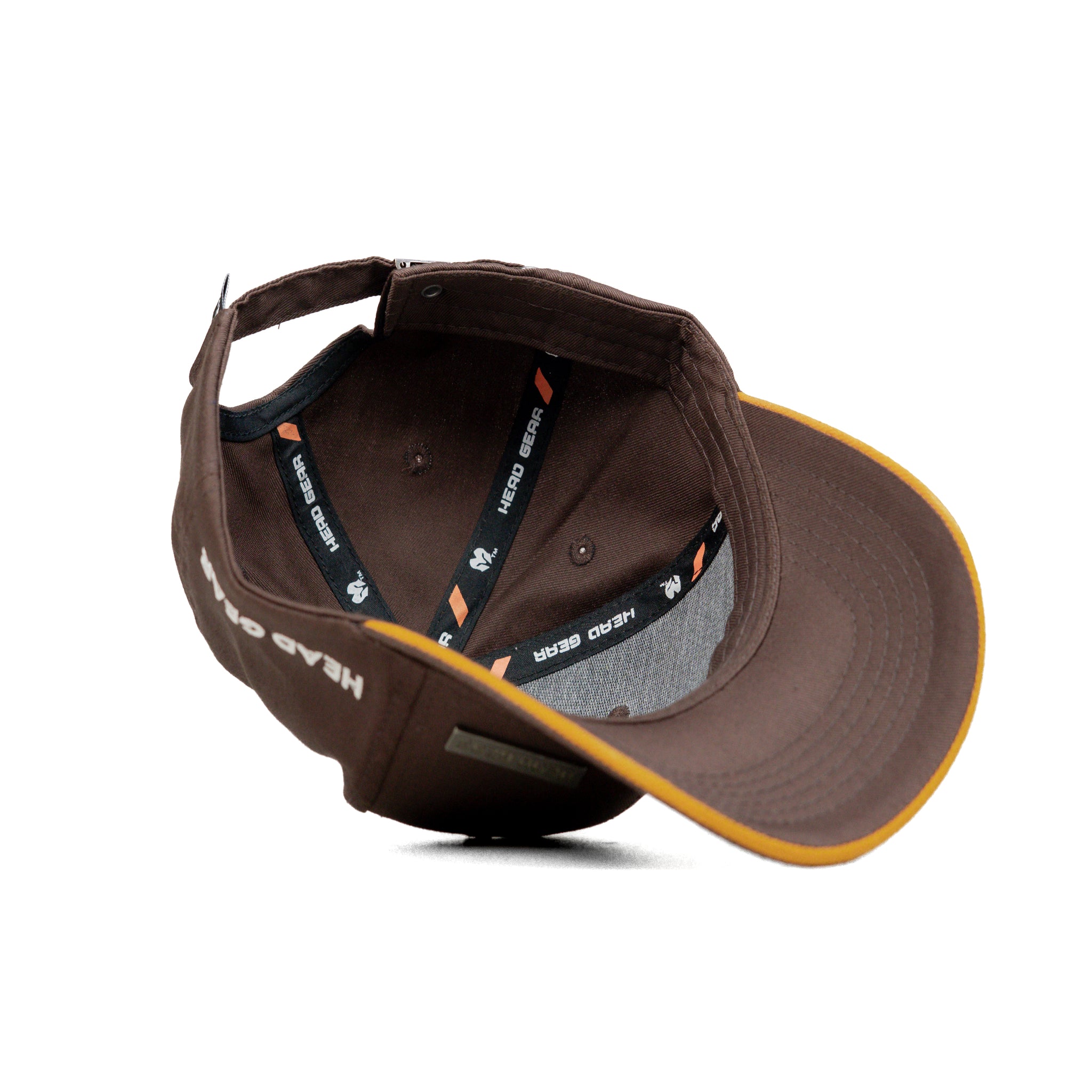 HEAD GEAR CHOCOALTE RUSTIC METAL PATCH SANDWICH CAP
