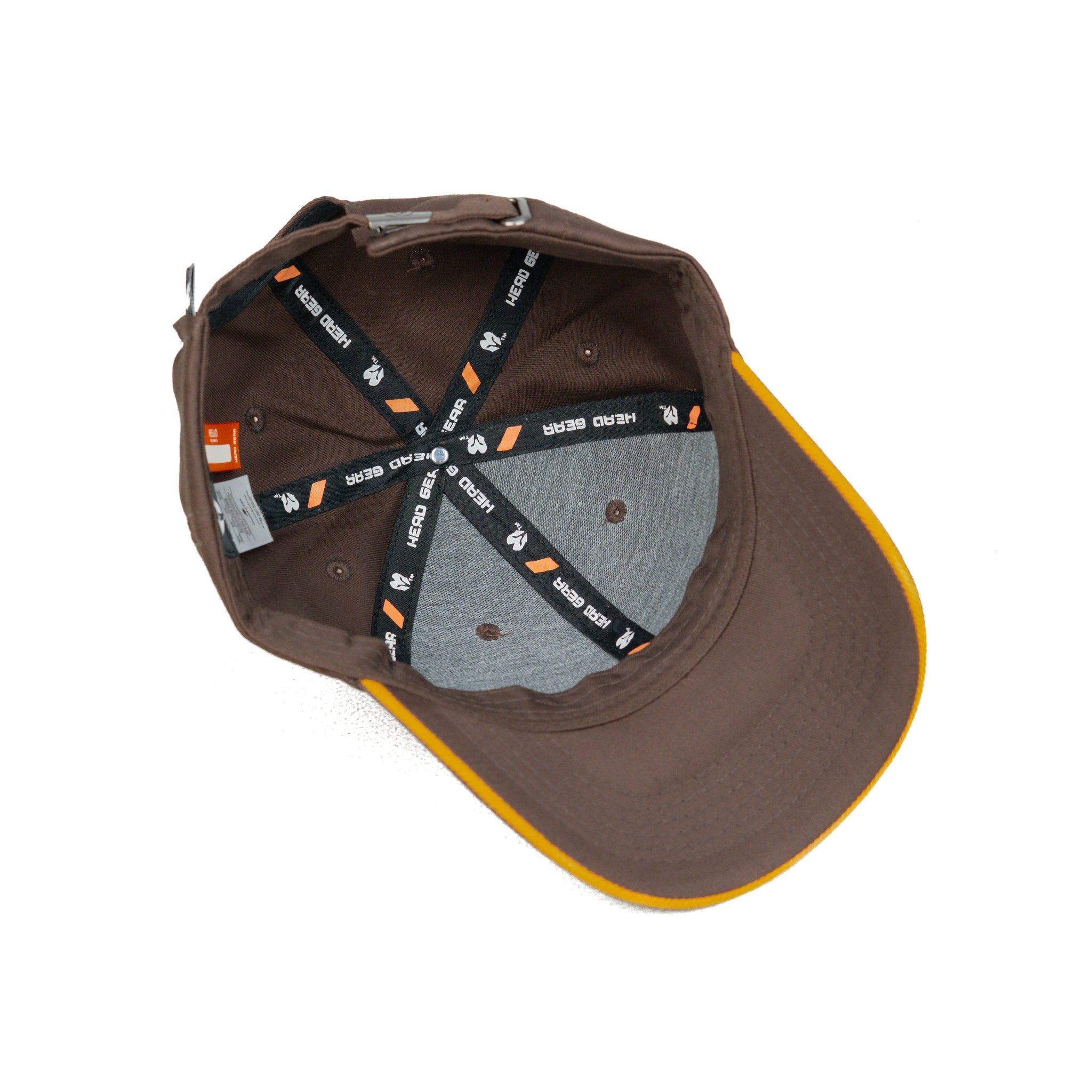 HEAD GEAR CHOCOALTE RUSTIC METAL PATCH SANDWICH CAP