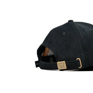 HEAD GEAR BLACK AND GREEN CONTRAST CORD CAP