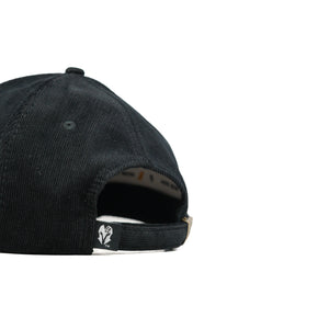 HEAD GEAR BLACK AND GREEN CONTRAST CORD CAP