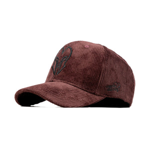 HEAD GEAR CHOCOLATE AND BLACK CONTRAST CORD CAP