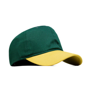 HEAD GEAR GREEN YELLOW DUAL TONE CAP