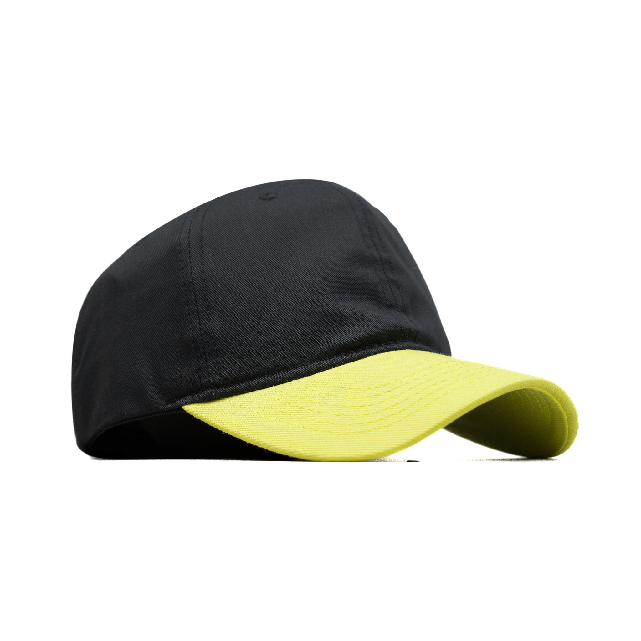 HEAD GEAR BLACK YELLOW GREEN DUAL TONE CAP