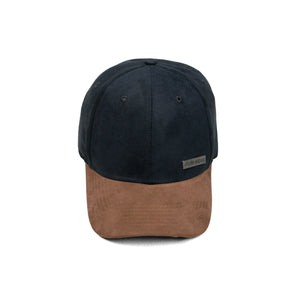HEAD GEAR BLACK BROWN DUAL TONE RUSTIC METAL CAP