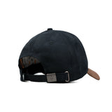 HEAD GEAR BLACK BROWN DUAL TONE RUSTIC METAL CAP