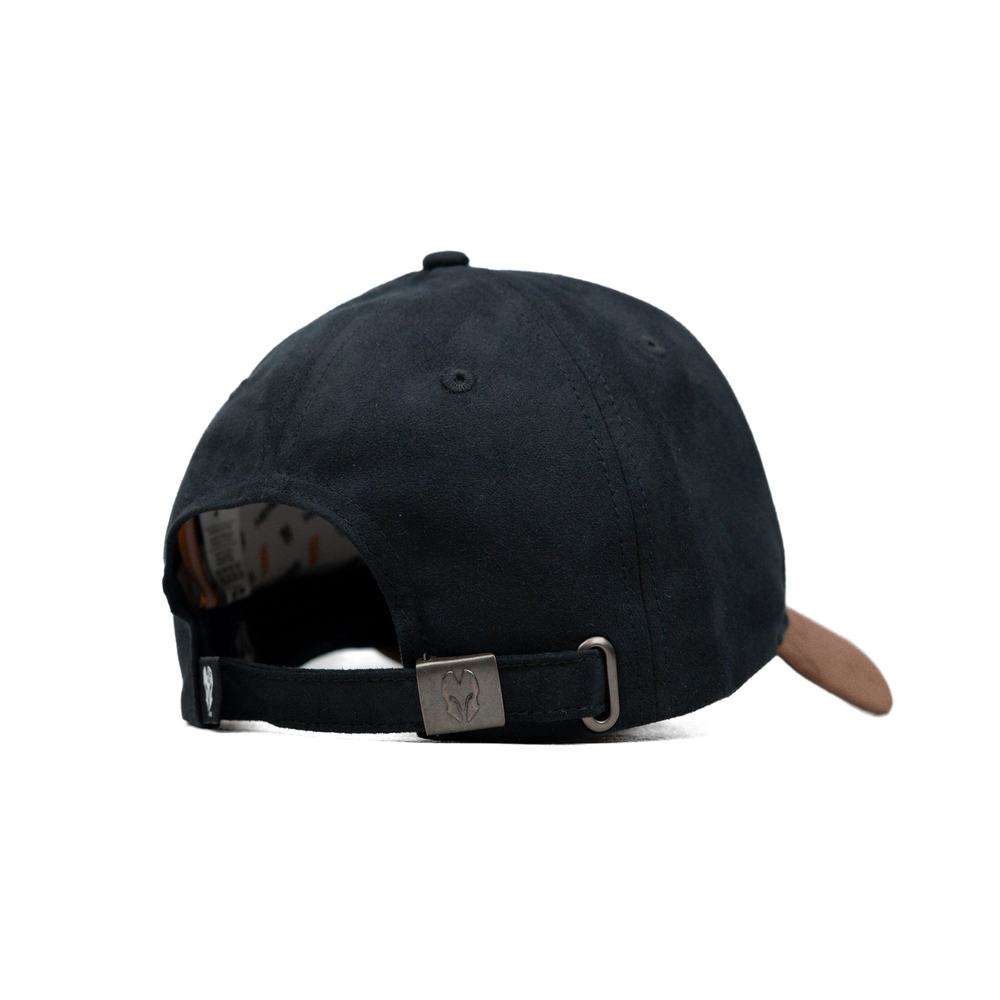 HEAD GEAR BLACK BROWN DUAL TONE RUSTIC METAL CAP