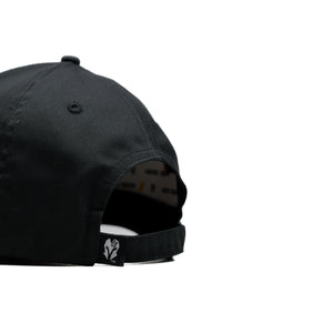 HEAD GEAR BLACK WITH ORANGE SANDWICH STRUCTURED CAP
