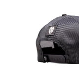HEAD GEAR GREY SUPER SUEDE TRUCKER CAP