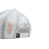 HEAD GEAR WHITE AND MUSTARD DUAL TONE TRUCKER CAP