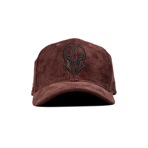 HEAD GEAR CHOCOLATE AND BLACK CONTRAST CORD CAP