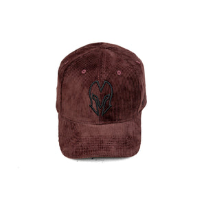 HEAD GEAR CHOCOLATE AND BLACK CONTRAST CORD CAP