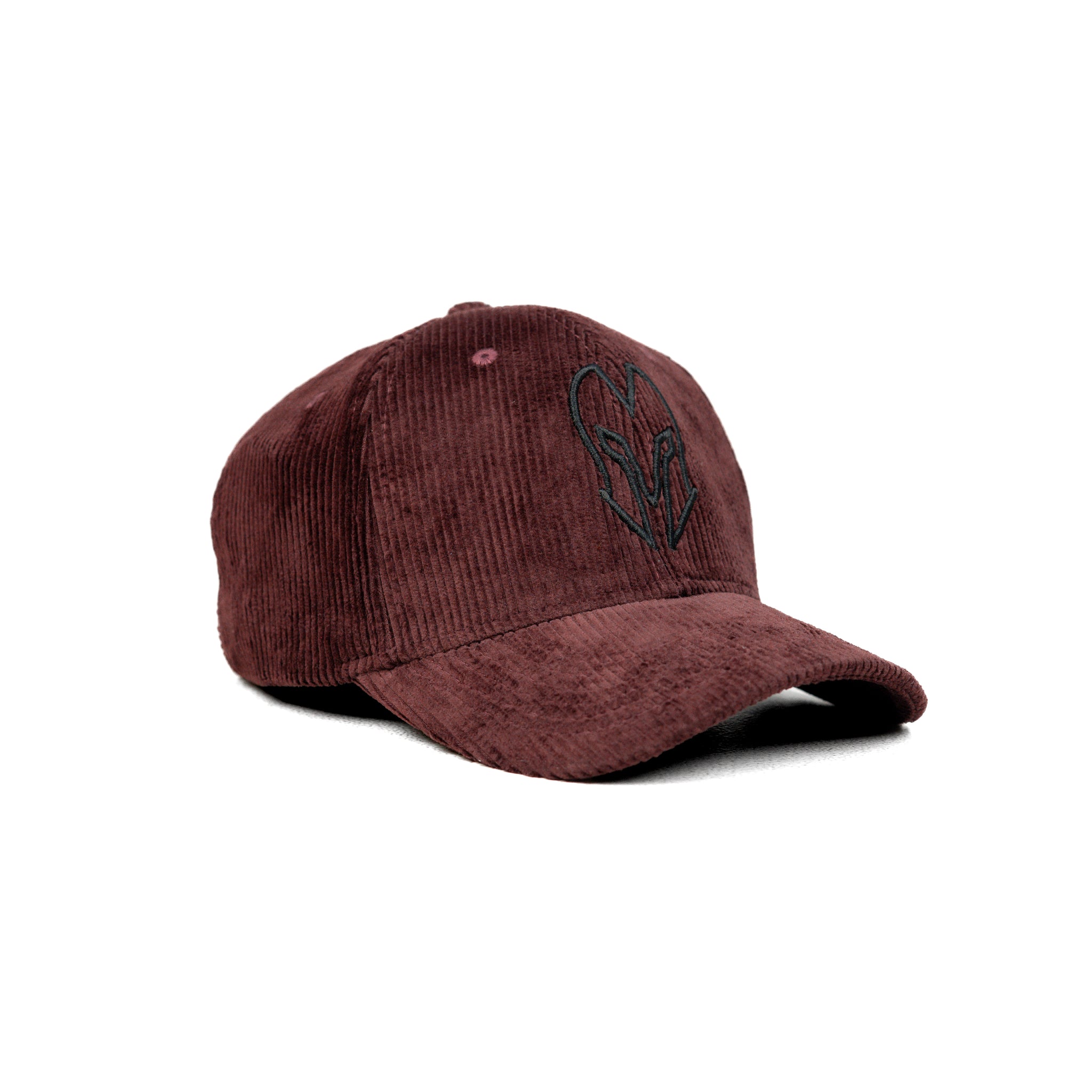 HEAD GEAR CHOCOLATE AND BLACK CONTRAST CORD CAP