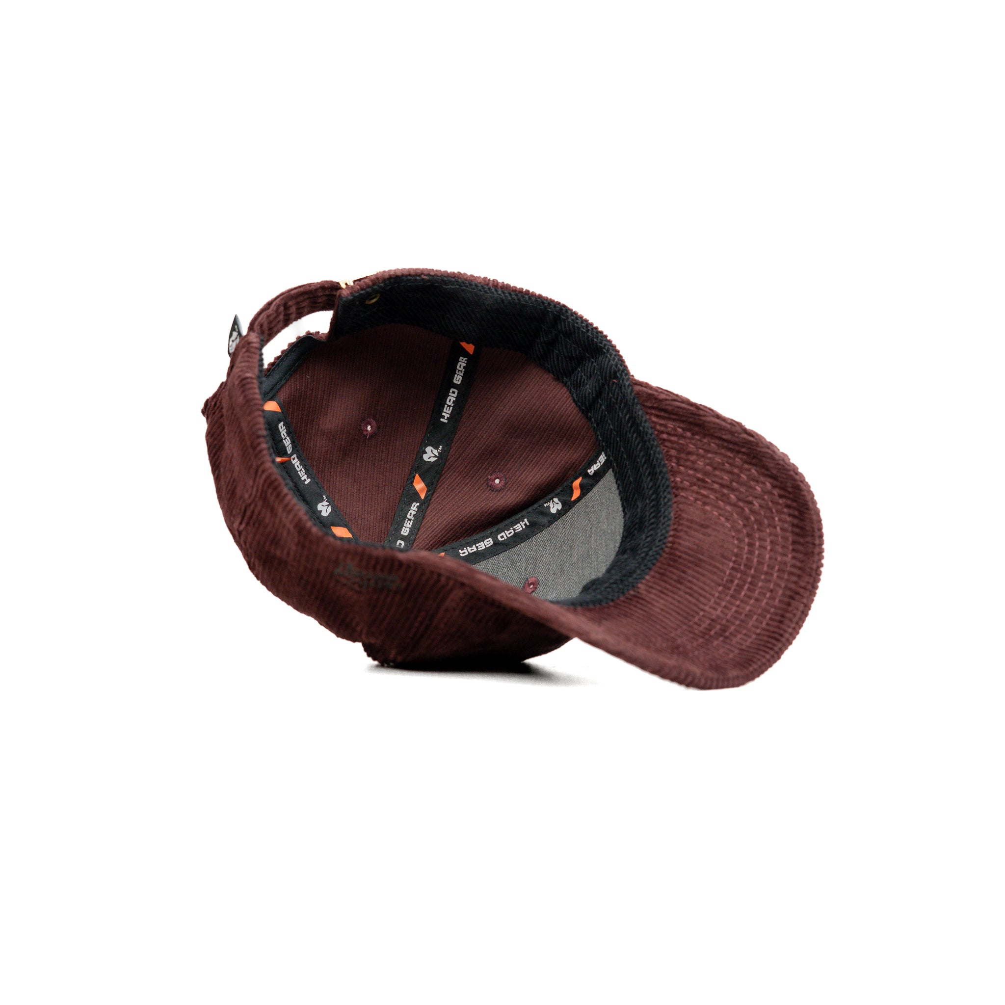 HEAD GEAR CHOCOLATE AND BLACK CONTRAST CORD CAP