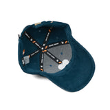 HEAD GEAR BLUE AND WHITE CONTRAST CORD CAP