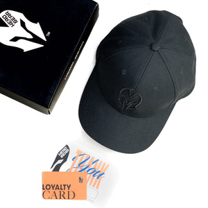 HEAD GEAR BLACK SUPER CANVAS CAP