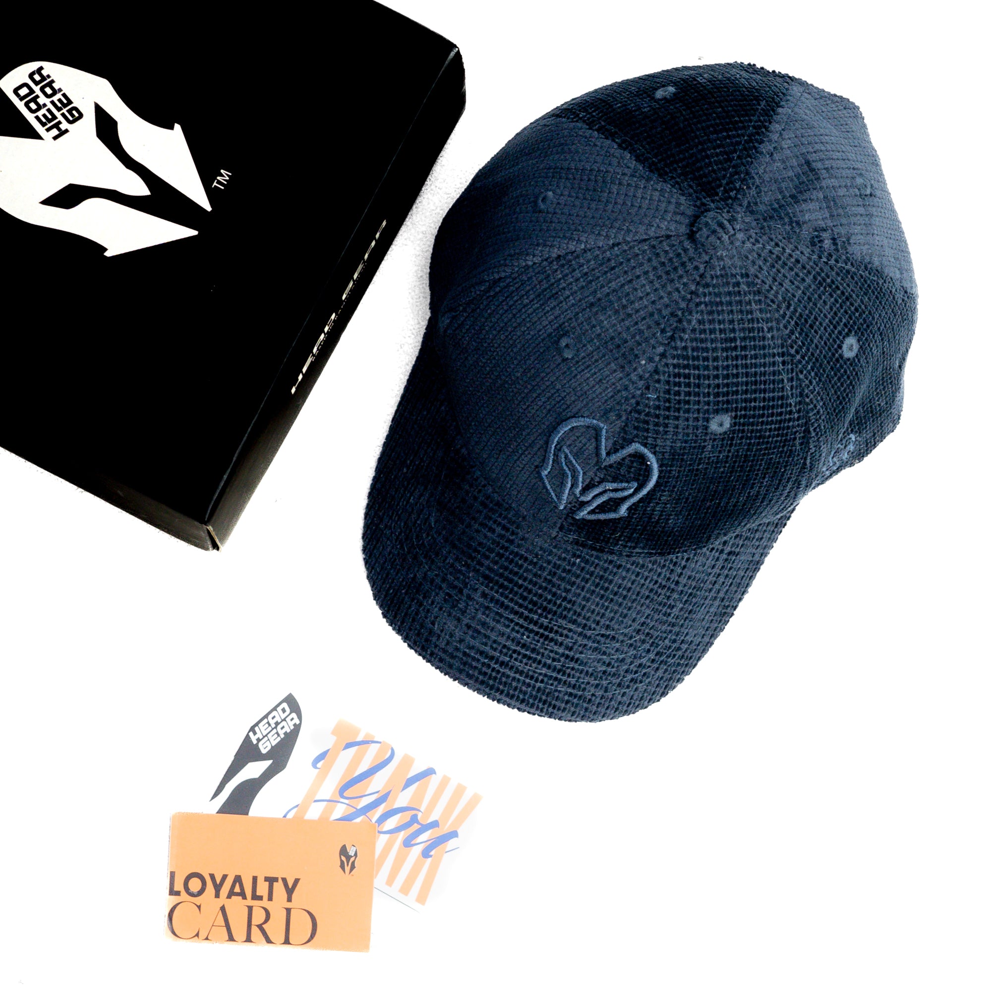 HEAD GEAR MIDNIGHT BLUE SUPER CORD HONEYCOMB EDITION CAP