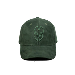 HEAD GEAR HUNTER GREEN SUPER SUEDE CAP