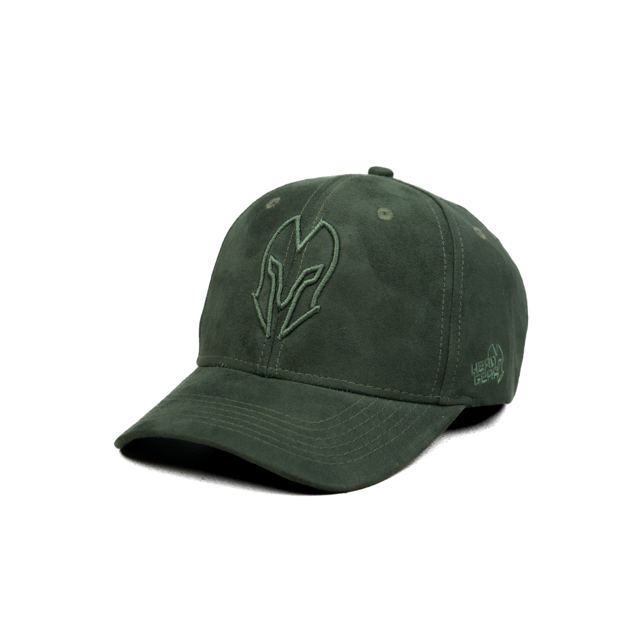 HEAD GEAR HUNTER GREEN SUPER SUEDE CAP
