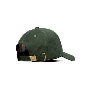 HEAD GEAR HUNTER GREEN SUPER SUEDE CAP