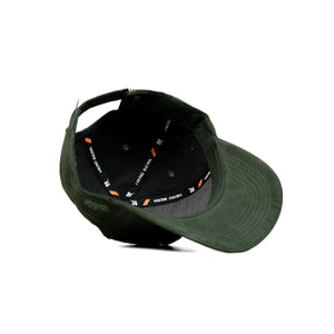HEAD GEAR HUNTER GREEN SUPER SUEDE CAP