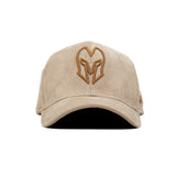 HEAD GEAR BEIGE AND BROWN CONTRAST CORD CAP