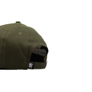 HEAD GEAR OLIVE RUSTIC METAL PATCH SANDWICH CAP