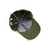 HEAD GEAR OLIVE RUSTIC METAL PATCH SANDWICH CAP
