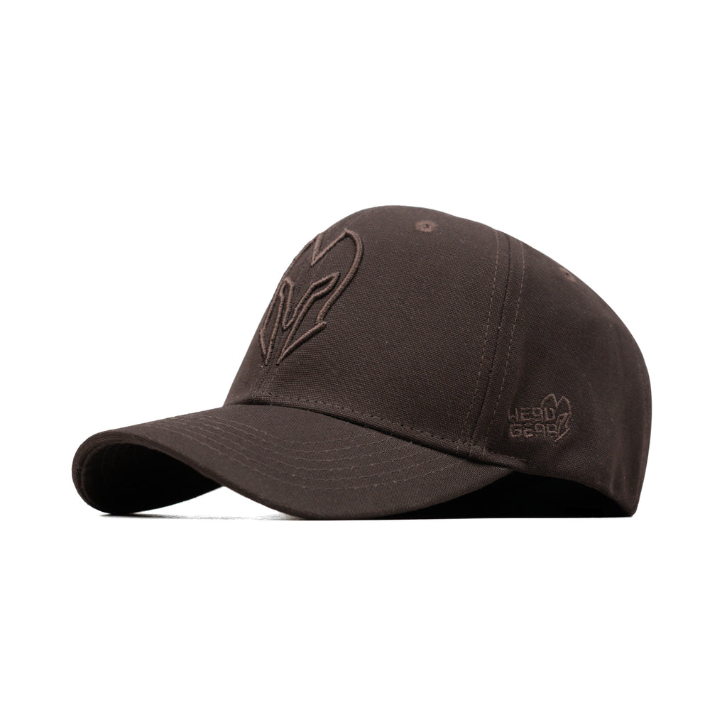 HEAD GEAR DARK CHOCOLATE SUPER CANVAS CAP