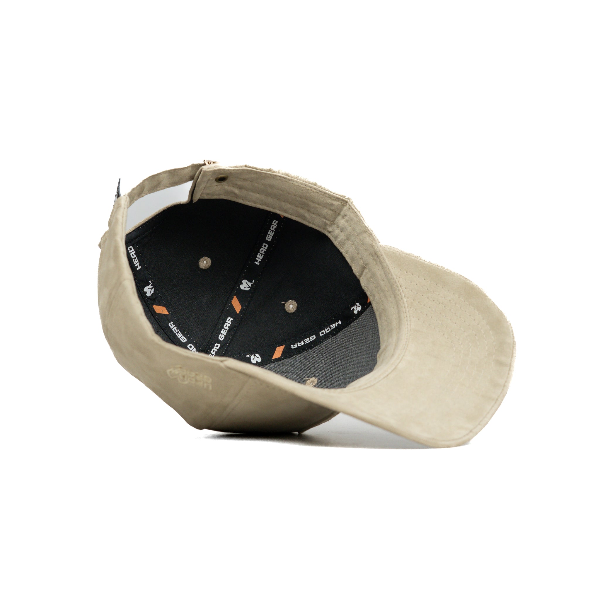 HEAD GEAR OFF-WHITE SUPER SUEDE CAP