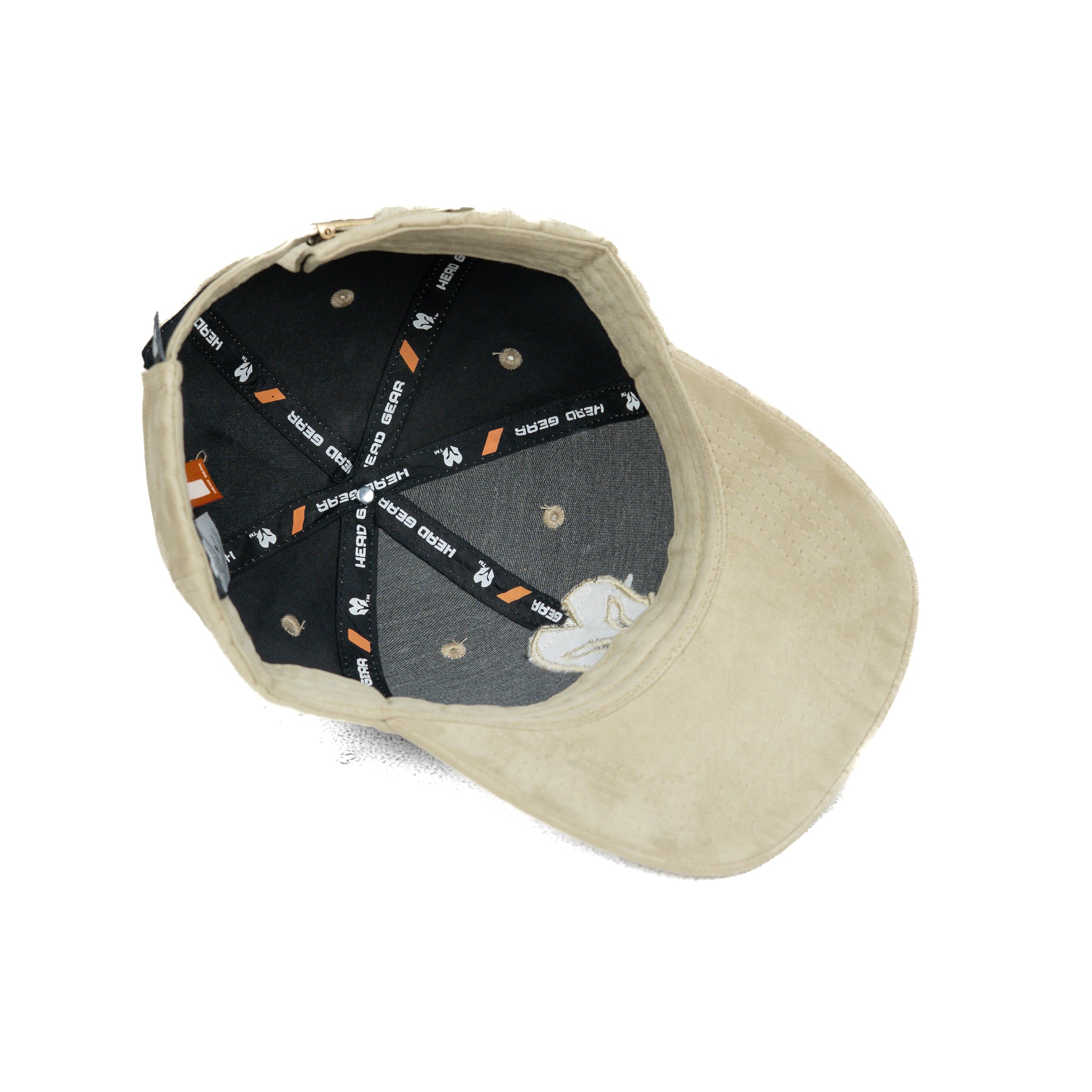 HEAD GEAR OFF-WHITE SUPER SUEDE CAP