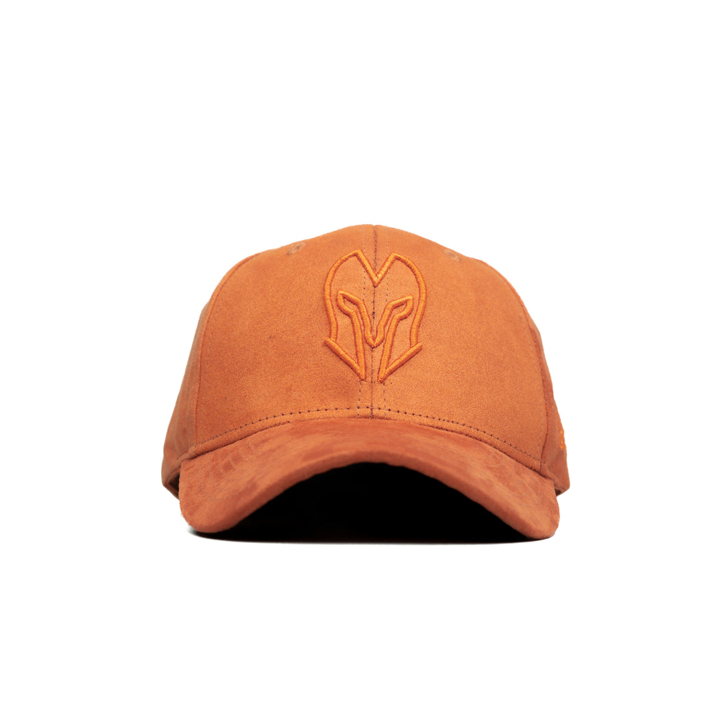 HEAD GEAR ORANGE SUPER SUEDE CAP