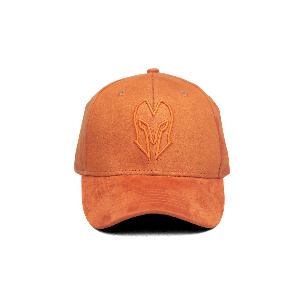HEAD GEAR ORANGE SUPER SUEDE CAP