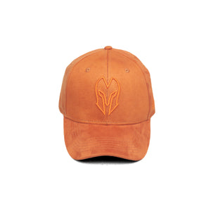 HEAD GEAR ORANGE SUPER SUEDE CAP