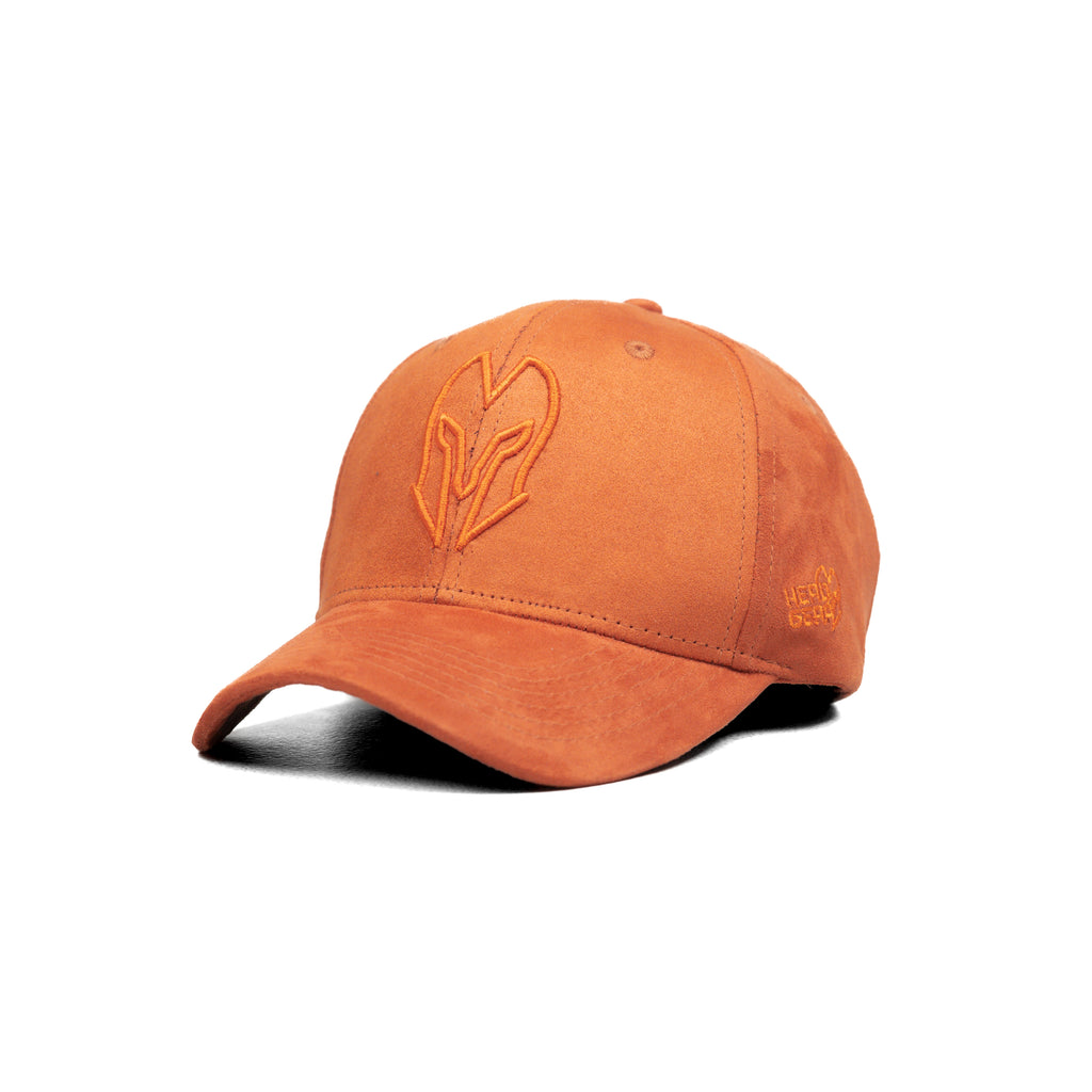HEAD GEAR ORANGE SUPER SUEDE CAP