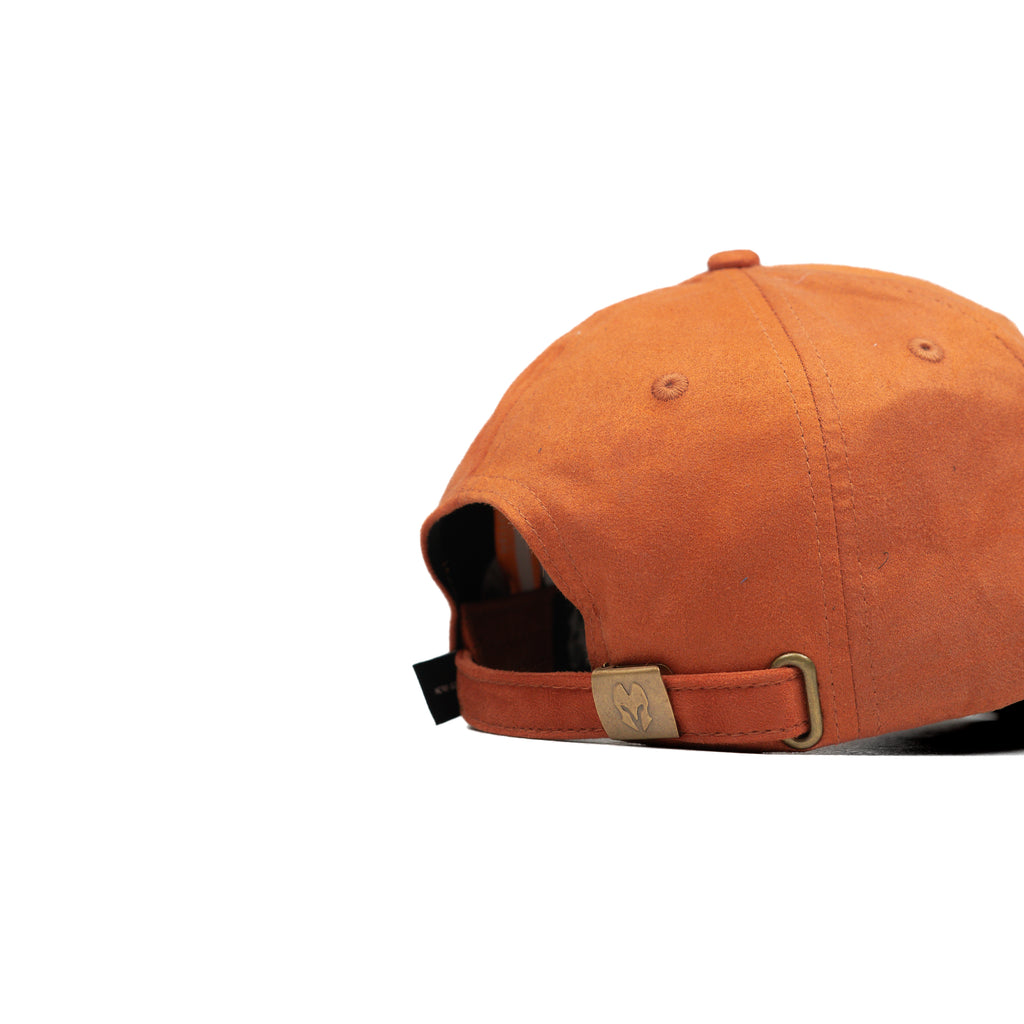 HEAD GEAR ORANGE SUPER SUEDE CAP
