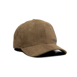 HEAD GEAR DARK BROWN STRUCTURED RUSTIC METAL PATCH CAP
