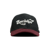 HEAD GEAR BARISHAL BLACK MAROON CAP
