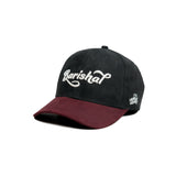 HEAD GEAR BARISHAL BLACK MAROON CAP
