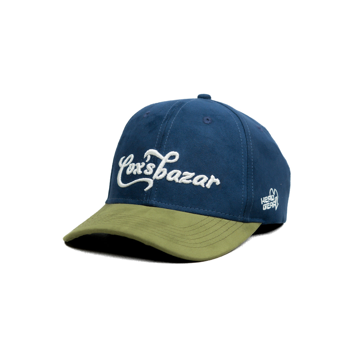 HEAD GEAR COX'S BAZAR NAVY BLUE OLIVE CAP