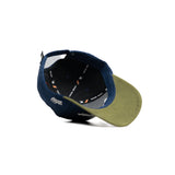 HEAD GEAR COX'S BAZAR NAVY BLUE OLIVE CAP