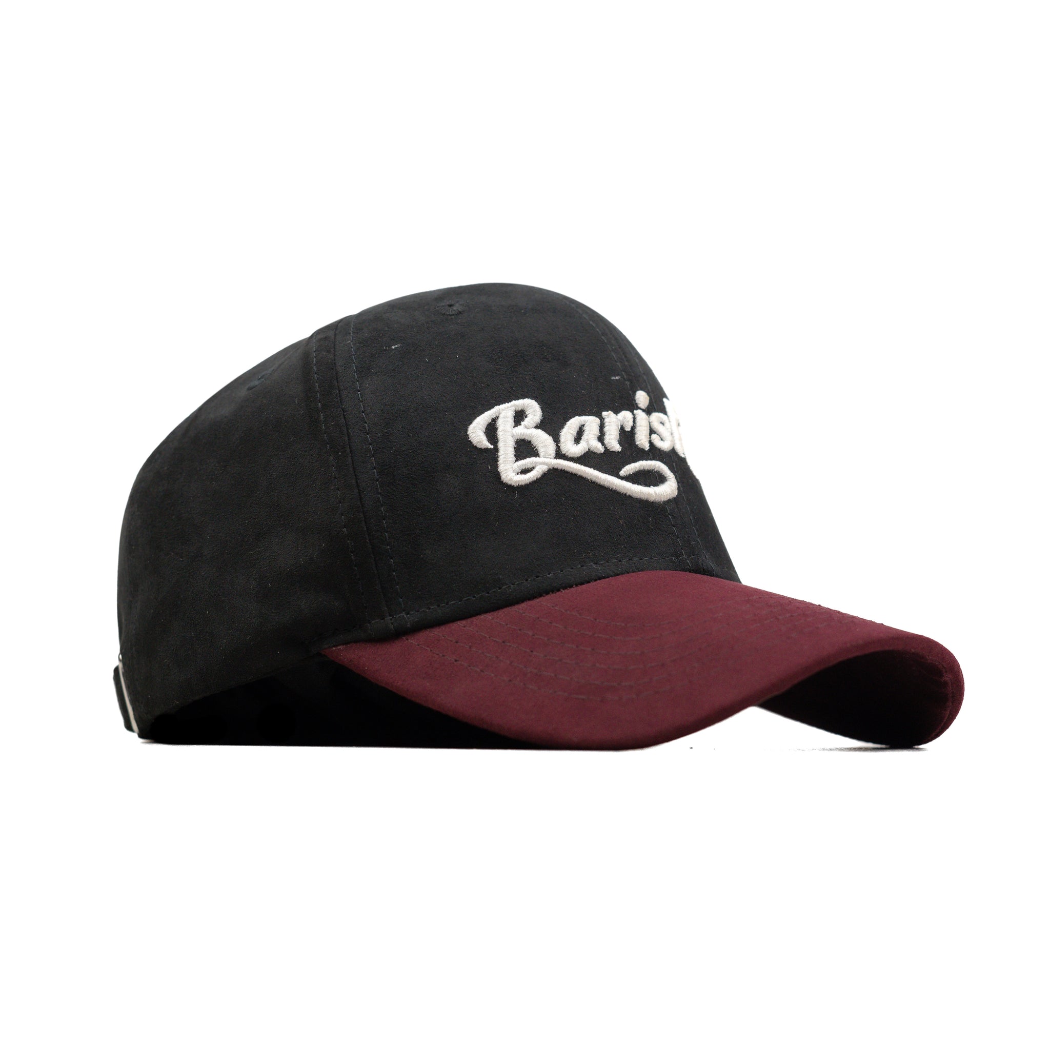 HEAD GEAR BARISHAL BLACK MAROON CAP