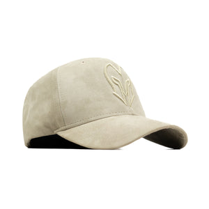 HEAD GEAR OFF-WHITE SUPER SUEDE CAP