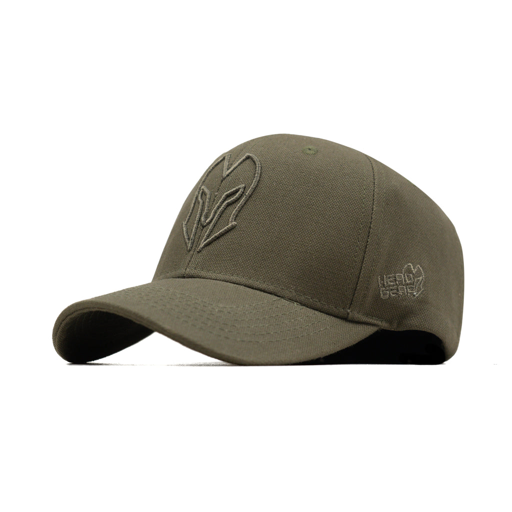 HEAD GEAR OLIVE SUPER CANVAS CAP