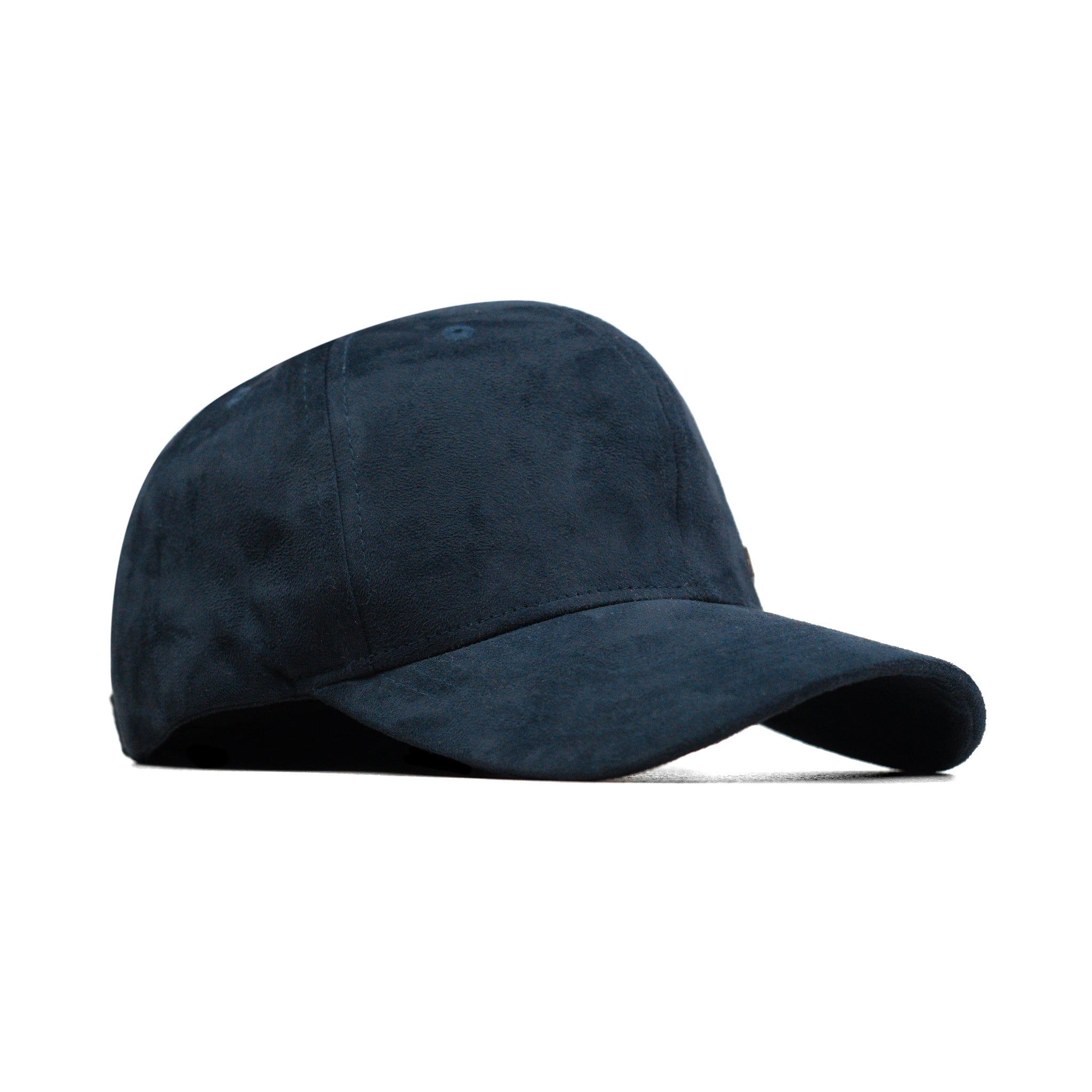 HEAD GEAR NAVY BLUE STRUCTURED RUSTIC METAL PATCH CAP