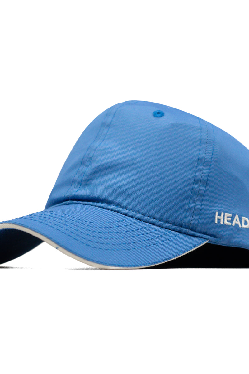 HEAD GEAR SKY BLUE WITH WHITE SANDWICH CAP